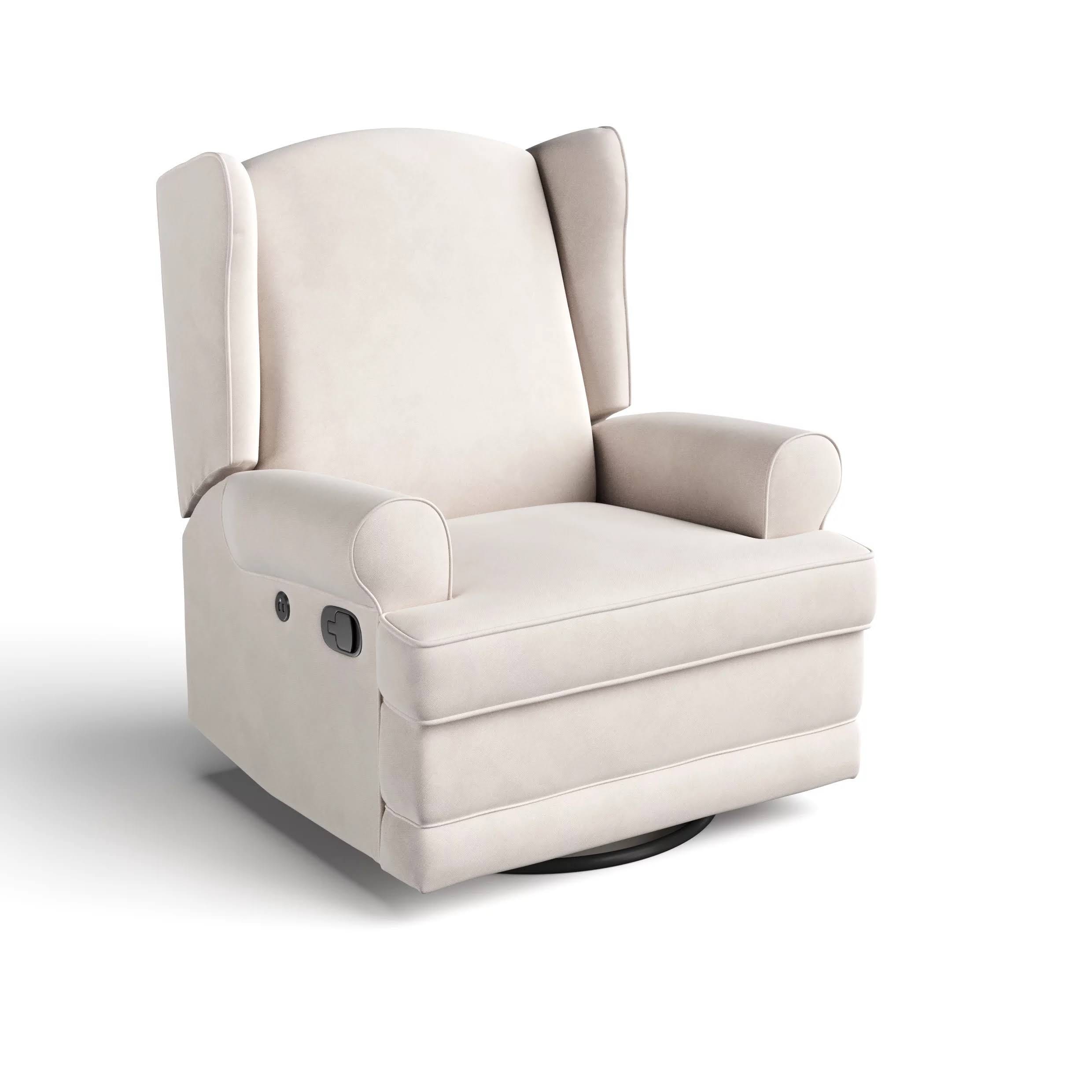 Storkcraft Serenity Wingback Steel Swivel Recline Glider | Image