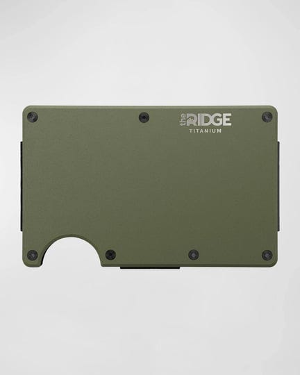 ridge-wallet-matte-olive-titanium-cash-strap-1