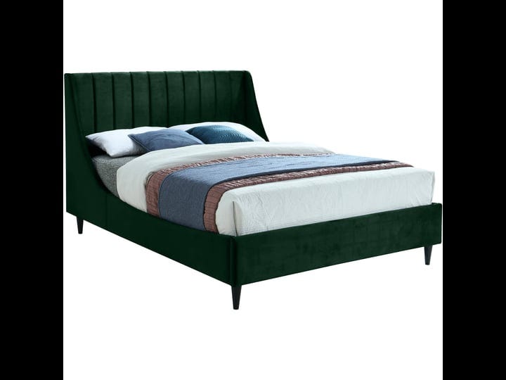 meridian-eva-green-velvet-full-bed-1