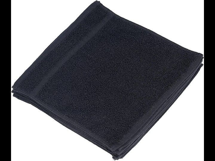 linteum-textile-100-soft-cotton-washcloths-face-towels-12x12-in-12-pack-black-1