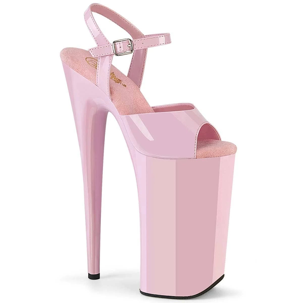 Pink Patent Beyond-009 10 Inch Heels | Image