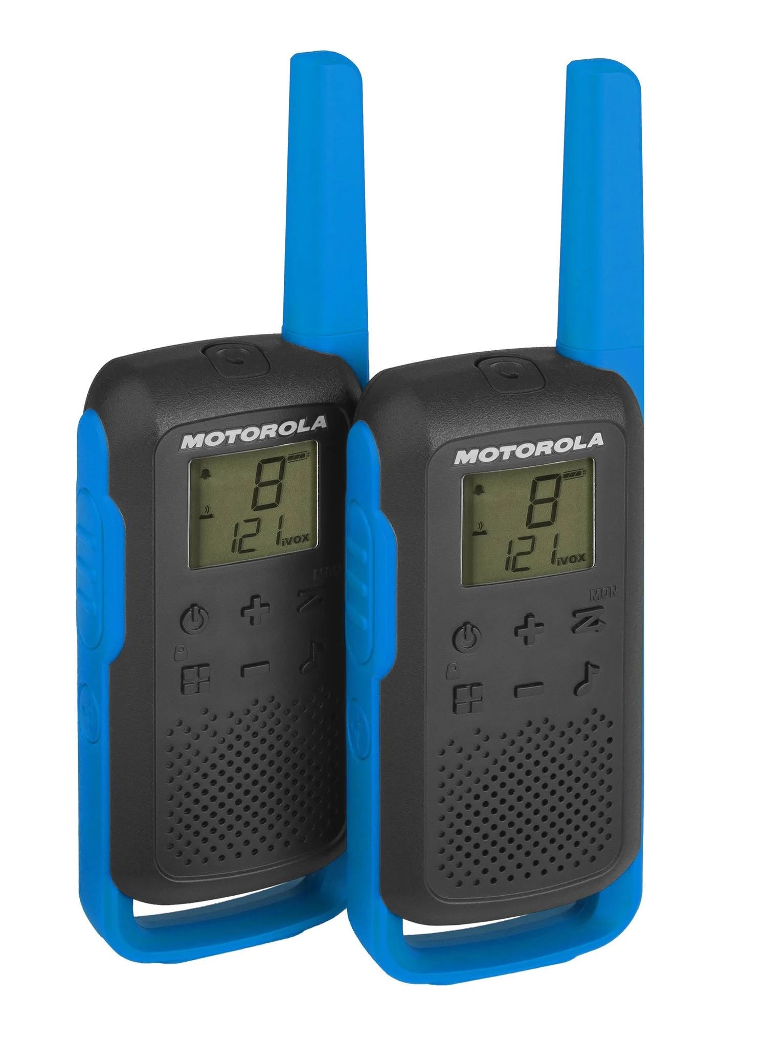 Motorola T62 Blue: Durable Walkie-Talkie with Easy Pairing & USB Charging | Image