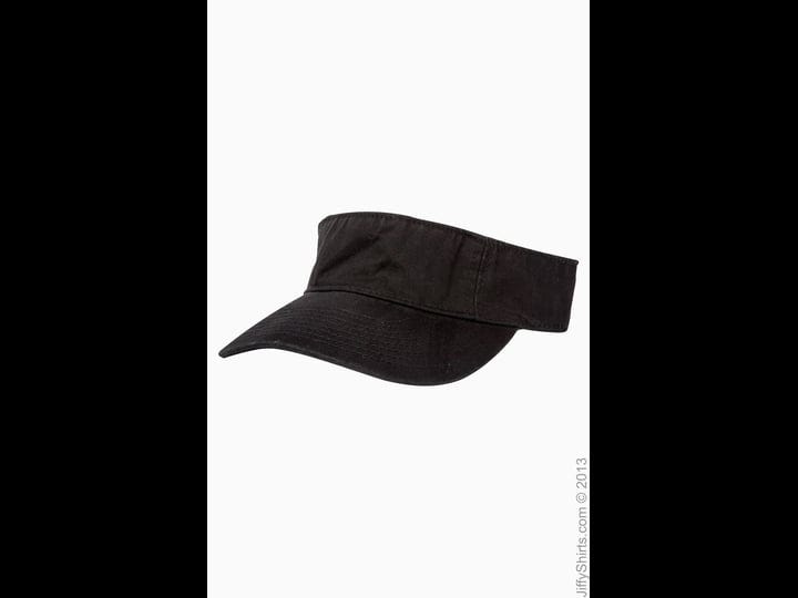 authentic-pigment-1915-direct-dyed-twill-visor-black-os-1