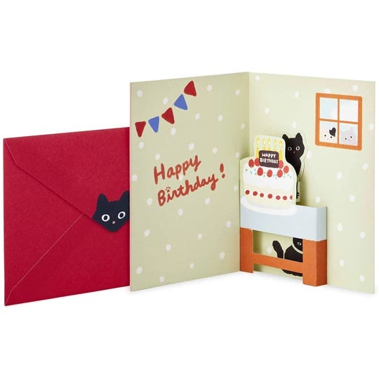 hallmark-pop-up-birthday-card-cat-and-friend-with-birthday-cake-1