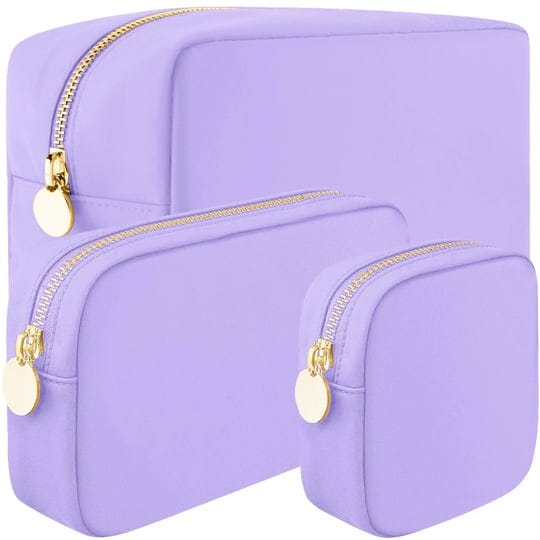 dancour-3-piece-makeup-bag-set-mini-small-large-cosmetic-bags-purple-mens-1