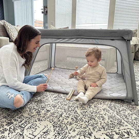 newton-baby-travel-crib-and-play-yard-in-grey-size-51-x-34-5-x-28-5-1