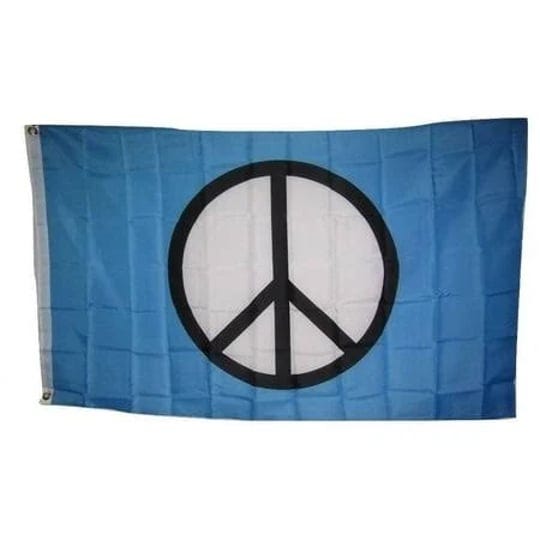 world-peace-sign-symbol-aqua-superpoly-3x5-flag-banner-indoor-outdoor-grommets-1