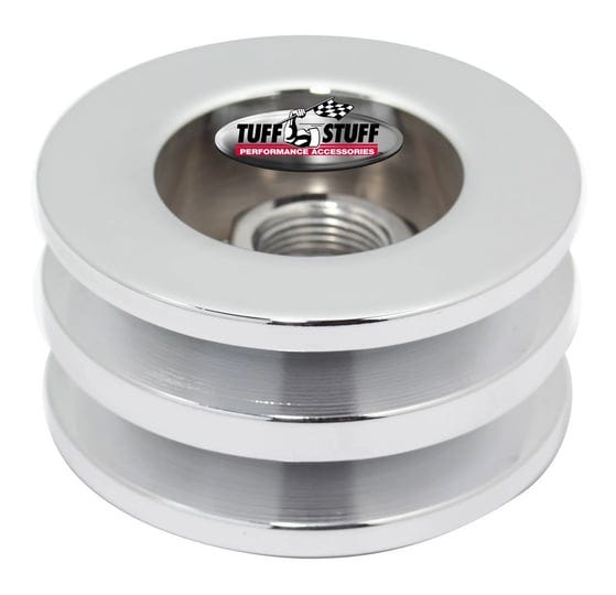 tuff-stuff-7610f-alternator-chrome-double-v-pulley-1