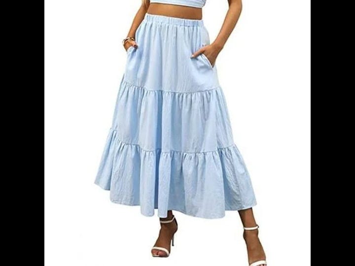 focusnorm-women-tiered-skirt-ruffle-maxi-skirt-high-waisted-flowy-boho-skirt-vintage-beach-long-hipp-1