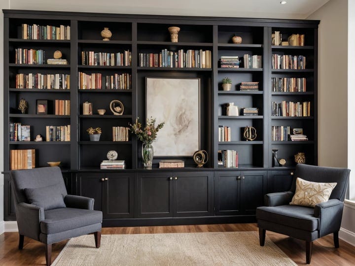 2-Shelf-Black-Bookcases-3