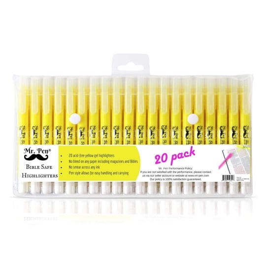 mr-pen-gel-highlighters-bible-highlighter-pack-of-20-no-bleed-highlighter-yellow-highlighters-dry-hi-1