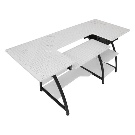 sew-ready-comet-drawer-top-sewing-table-black-white-grid-1