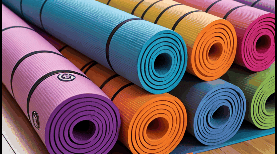 Yoga Mats with Alignment Lines-1