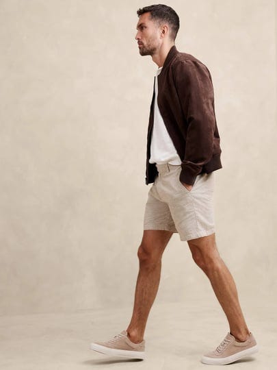 mens-7-linen-blend-shorts-taupe-texture-regular-size-35-1