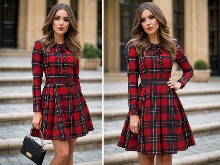 Red-Plaid-Dress-4