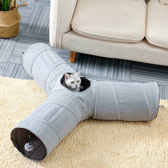 pawz-road-cat-tunnel-collapsible-3-ways-cat-play-tube-toy-hideawaygray-size-three-way-1