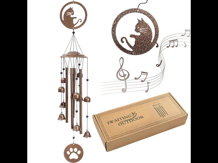 iwaiting-outdoor-cat-wind-chimes-for-outside-with-relaxing-rich-sound-memorial-wind-chimes-gifts-for-1