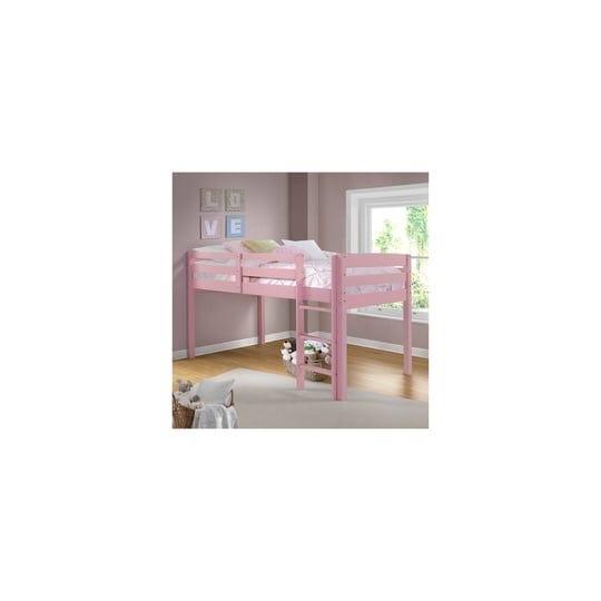 camaflexi-tribeca-pink-solid-wood-twin-size-junior-loft-bed-1