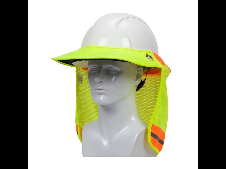 ez-cool-396-801fr-yel-fr-treated-hi-vis-hard-hat-neck-sun-shade-shield-accessories-with-visor-large--1
