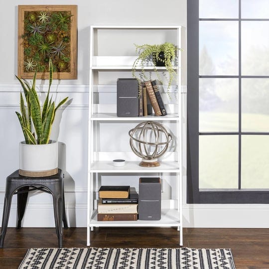 manor-park-4-shelf-wood-ladder-bookshelf-white-1