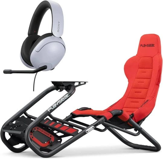 playseat-trophy-simulator-seat-red-premium-sony-inzone-h3-gaming-headset-1