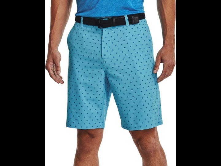 under-armour-mens-drive-printed-golf-shorts-size-34-blue-1