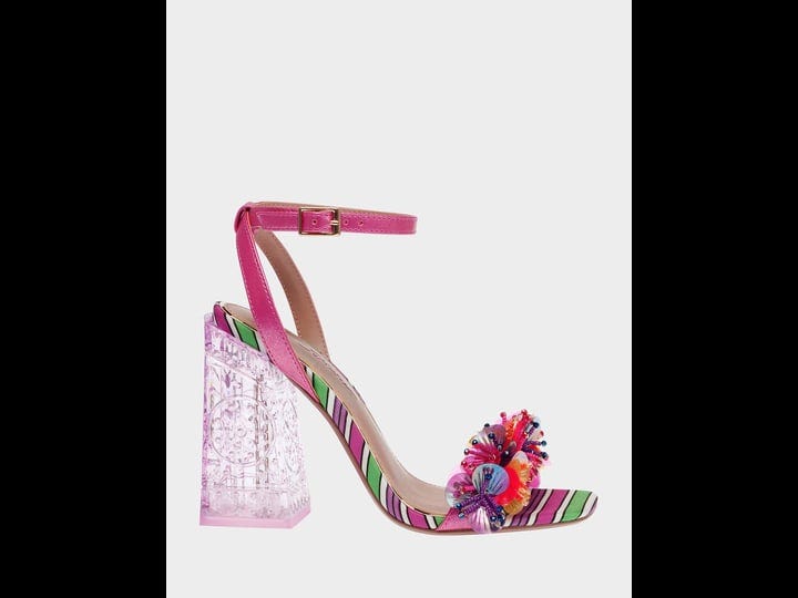 betsey-johnson-quinta-beaded-flower-clear-block-heel-dress-sandals-womens-6-5m-pink-multi-1