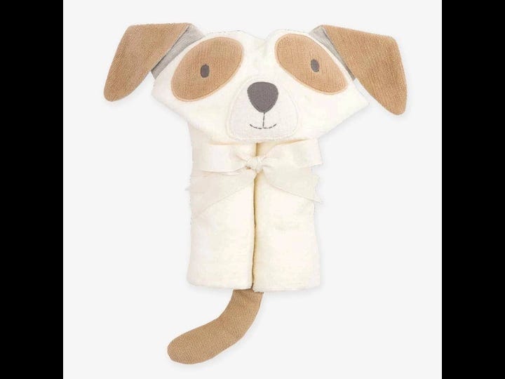 elegant-baby-hooded-bath-wrap-tan-puppy-1
