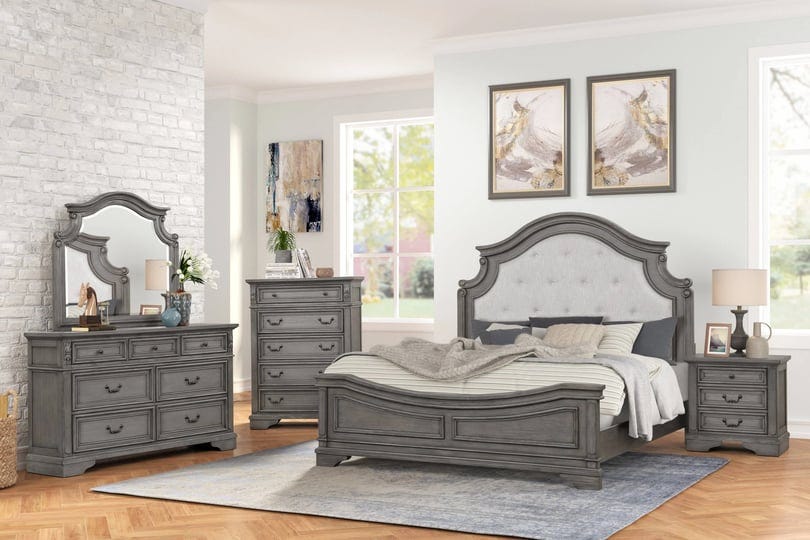 galaxy-home-grace-gray-tufted-queen-6pc-bedroom-set-1