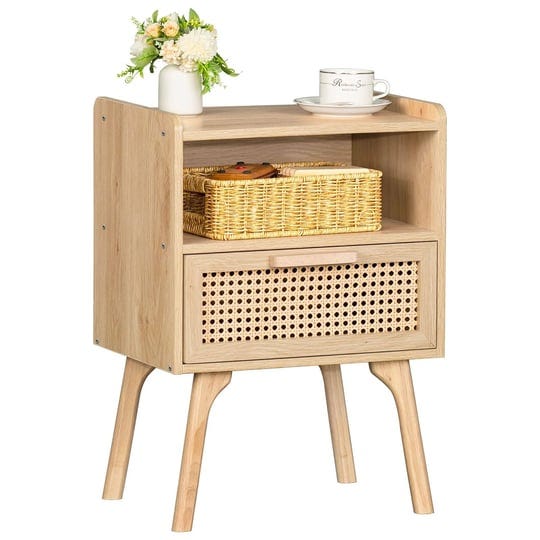 lerliuo-rattan-nightstand-boho-side-table-with-drawer-open-shelf-cane-accent-1