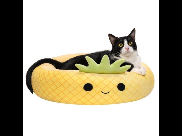 small-20-inch-maui-pineapple-pet-bed-squishmallows-1