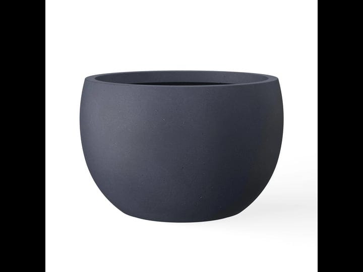 kante-rc0049c-c60121-lightweight-concrete-outdoor-round-bowl-planter-charcoal-1