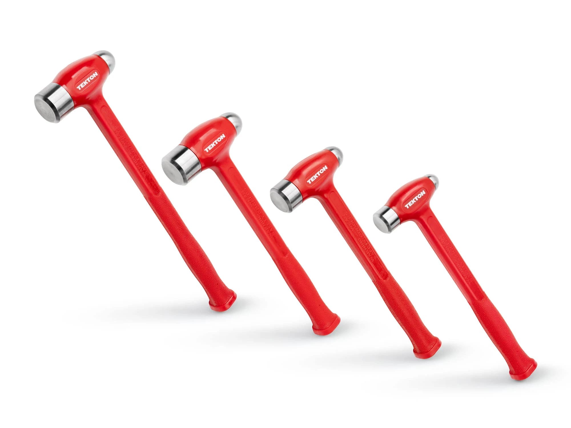 TEKTON 4-Piece Dead Blow Hammer Set with Smooth and Ball Peen Heads | Image