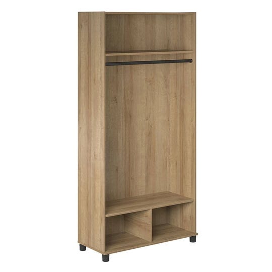 systembuild-lory-36-wide-mudroom-cabinet-in-natural-1