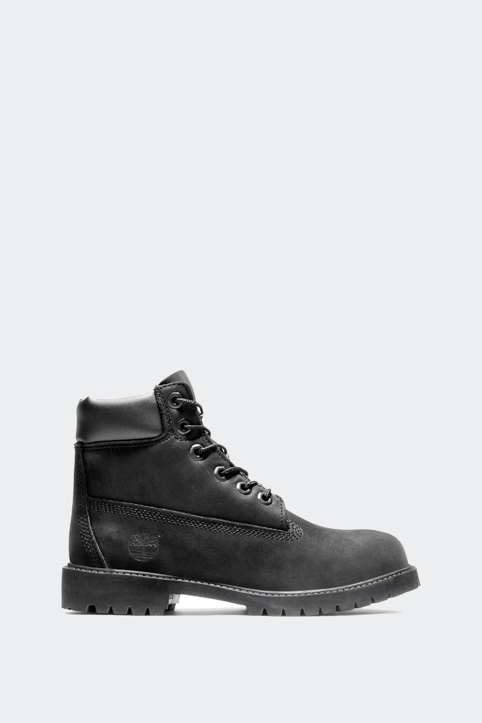 Stylish Black Timberland Waterproof Boots: Size 4.5 | Image