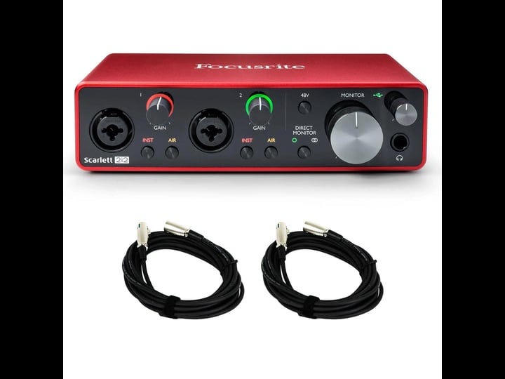 focusrite-scarlett-2i2-3rd-gen-usb-interface-w-2-3-foot-xlr-cables-bundle-1