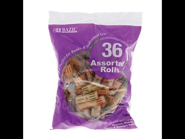 bazic-coin-wrappers-assorted-36-rolls-1