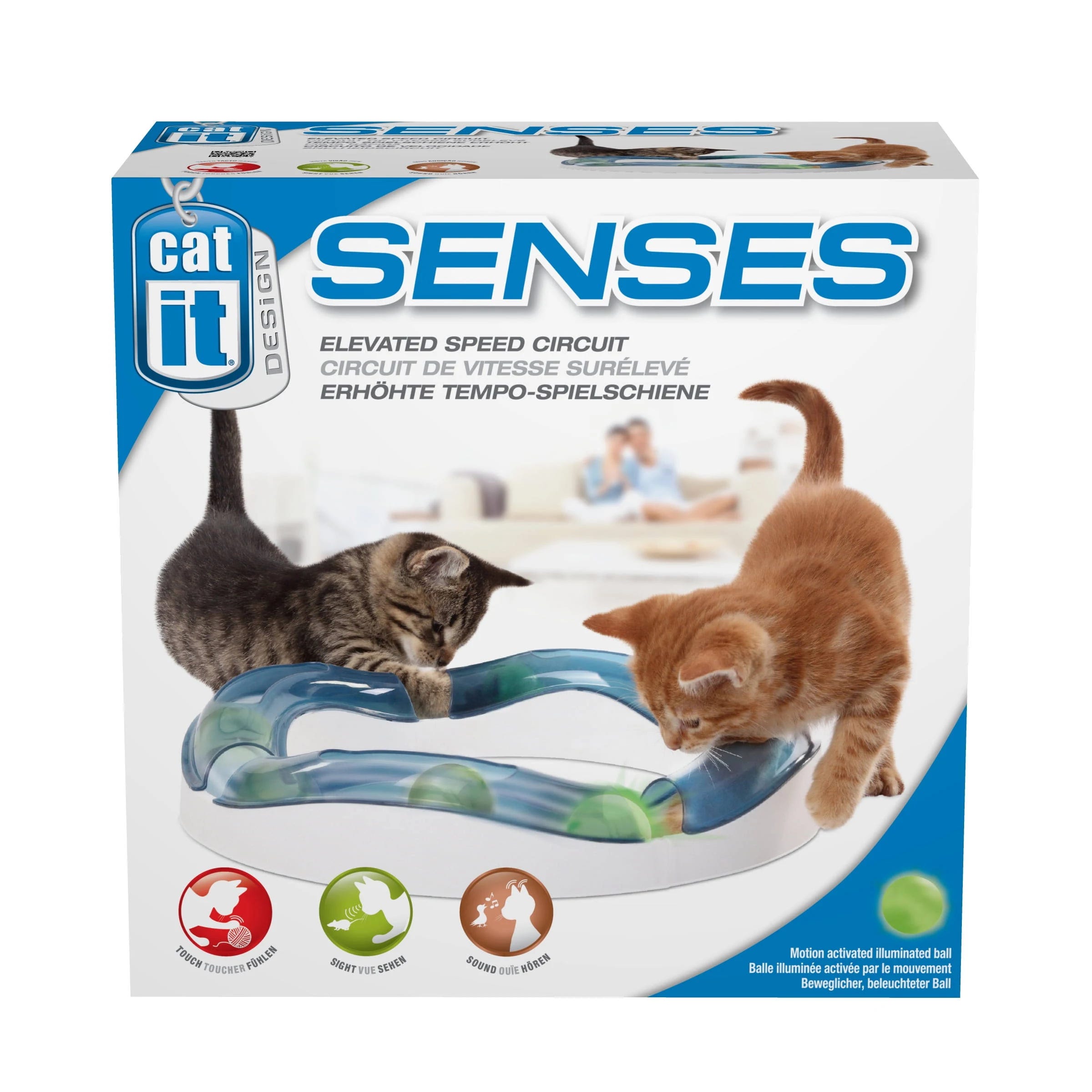 Catit Design Senses Speed Circuit Cat Toy for Sensory and Physical Engagement | Image