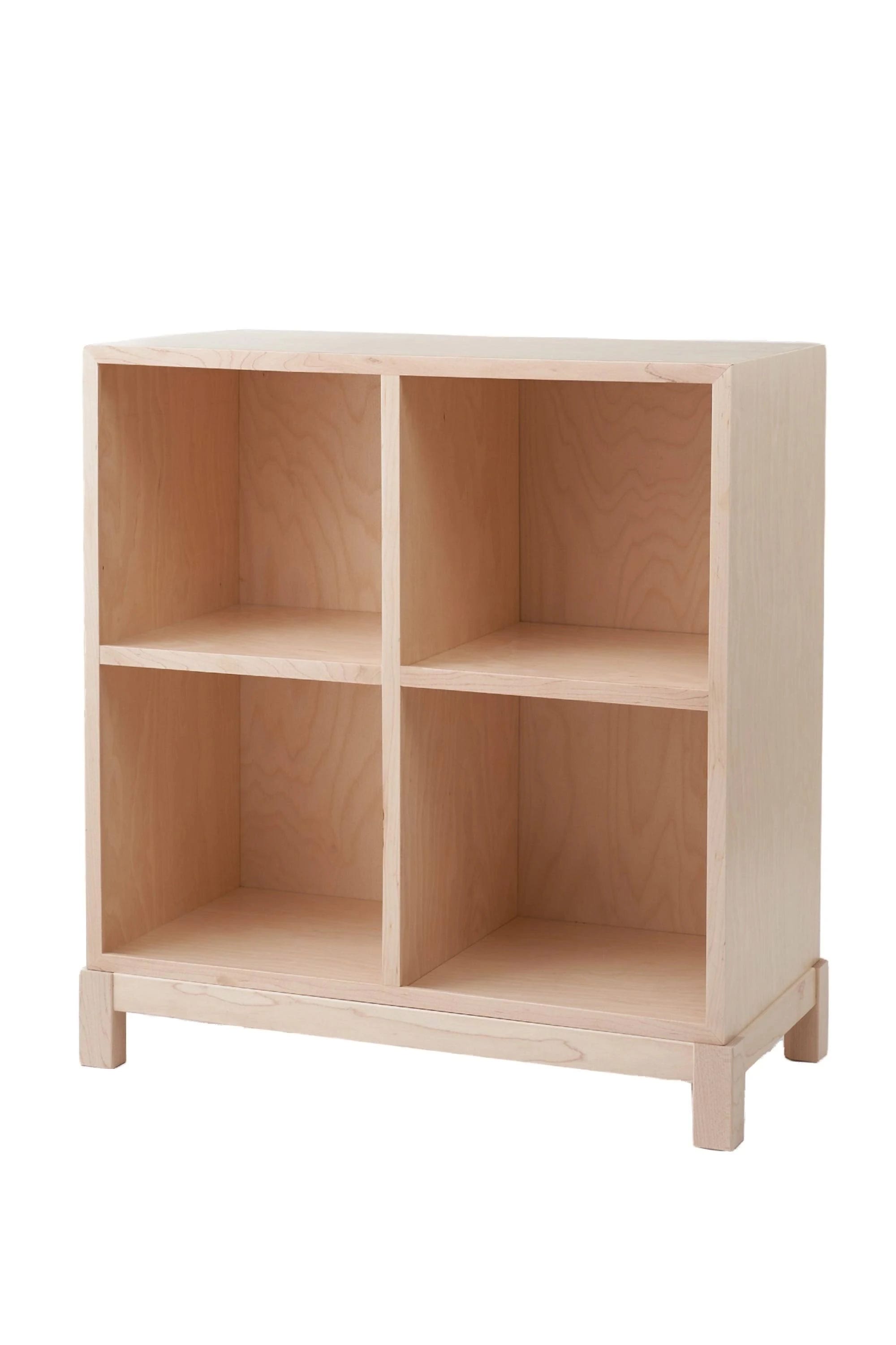 Modern Nursery Shelves with Handcrafted Solid Maple Base and Non-Toxic Finishes | Image