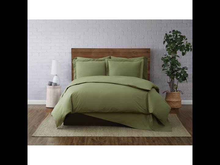 brooklyn-loom-solid-cotton-percale-duvet-set-in-olive-green-twin-xl-1