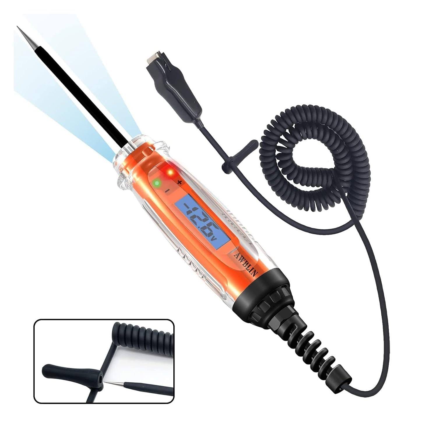 Versatile 3-60v Auto Circuit Tester with Improved Display | Image