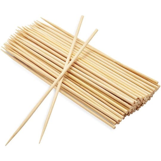 handy-housewares-8-natural-wooden-bamboo-bbq-skewers-for-grilling-shish-kebab-appetizers-fruit-and-m-1