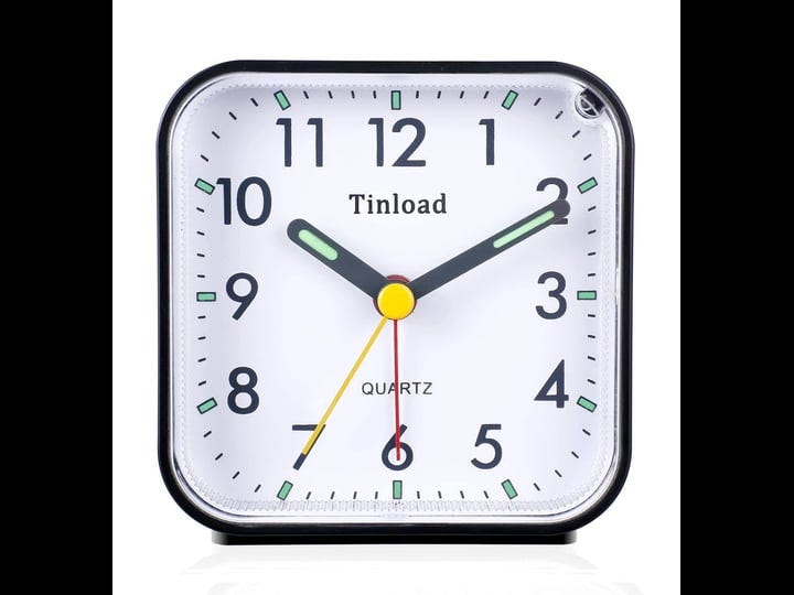 tinload-small-battery-operated-analog-alarm-clock-silent-non-ticking-ascending-beep-sounds-snoozelig-1