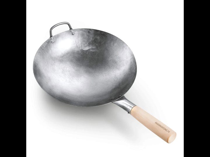 authentic-hand-hammered-wok-14-inch-carbon-steel-chinese-pow-wok-traditional-round-bottom-wok-by-mam-1
