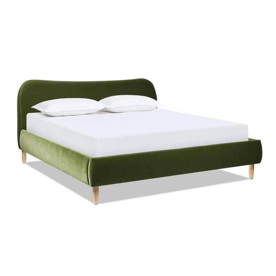 roman-82-in-wood-frame-king-modern-platform-bed-with-curved-headboard-upholstered-performance-velvet-1