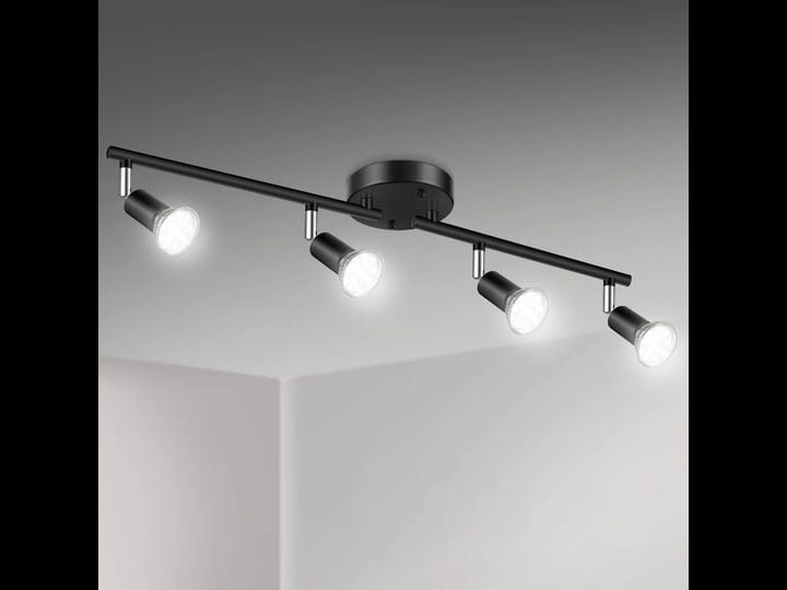 unicozin-led-4-light-track-lighting-kit-black-4-way-ceiling-spot-lighting-flexibly-rotatable-light-h-1