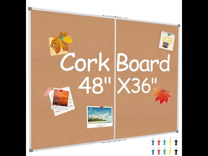 large-cork-board-48-x-36-inch-wall-mount-bulletin-board-aluminum-frame-foldable-pin-board-with-10-pi-1