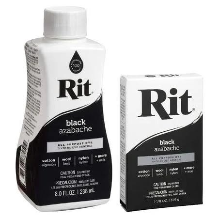 Black Rit All-Purpose Fabric Dye Kit | Image