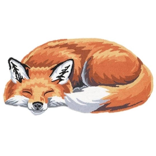 what-on-earth-sleeping-fox-rug-hand-hooked-1