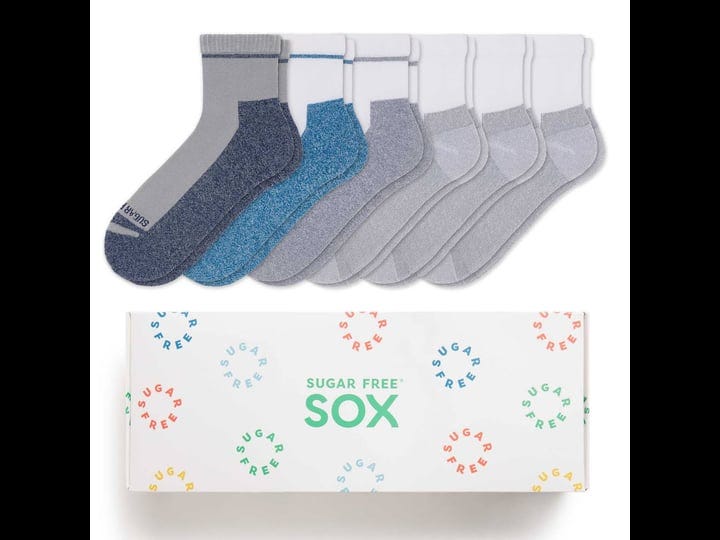 sugar-free-sox-gift-box-6-pk-assorted-active-fit-ankle-mens-non-binding-socks-l-1
